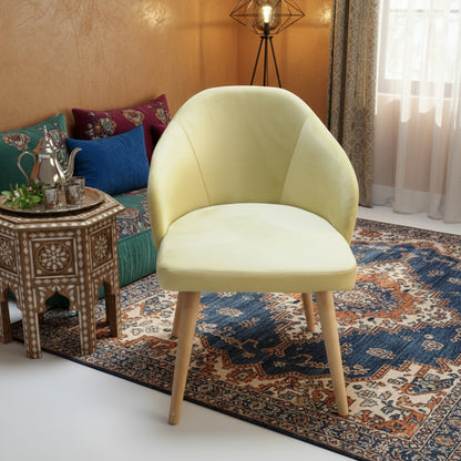 الكرسي المخملي الملكي - Chaise Velours Royale