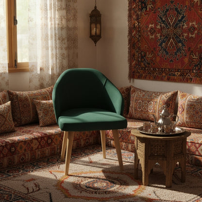 الكرسي المخملي الملكي - Chaise Velours Royale