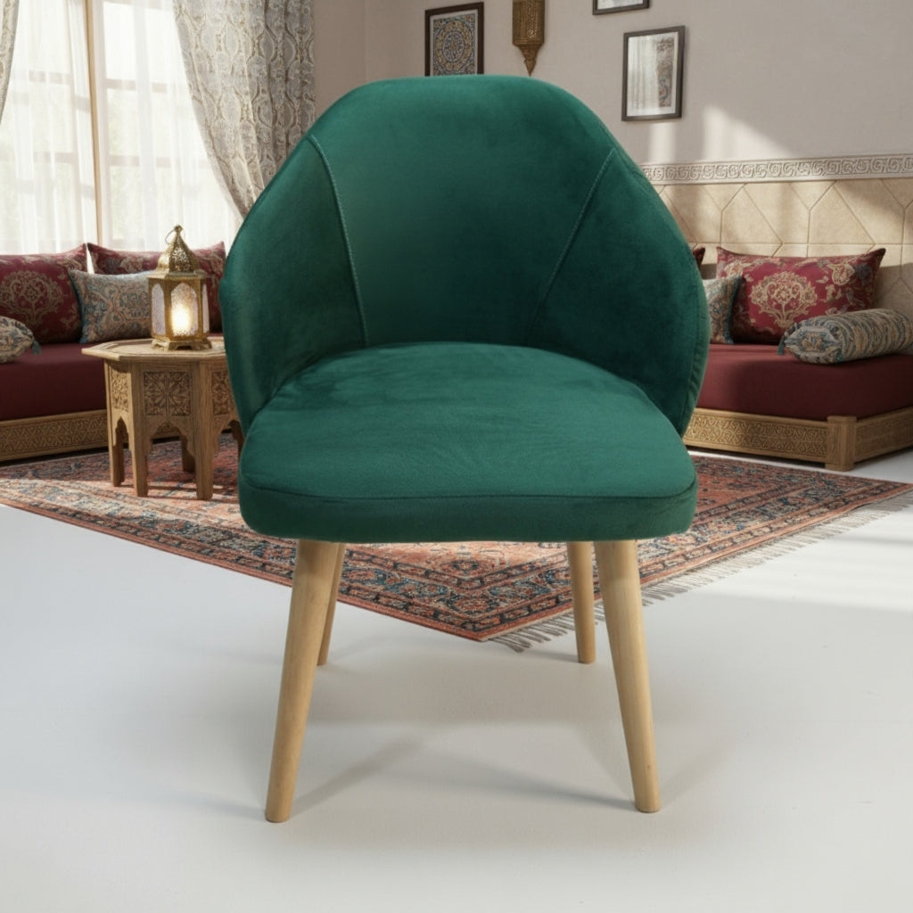 الكرسي المخملي الملكي - Chaise Velours Royale